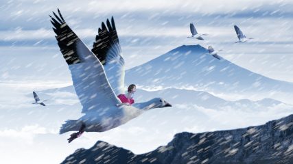 fantasy, goose, girl-3717327.jpg